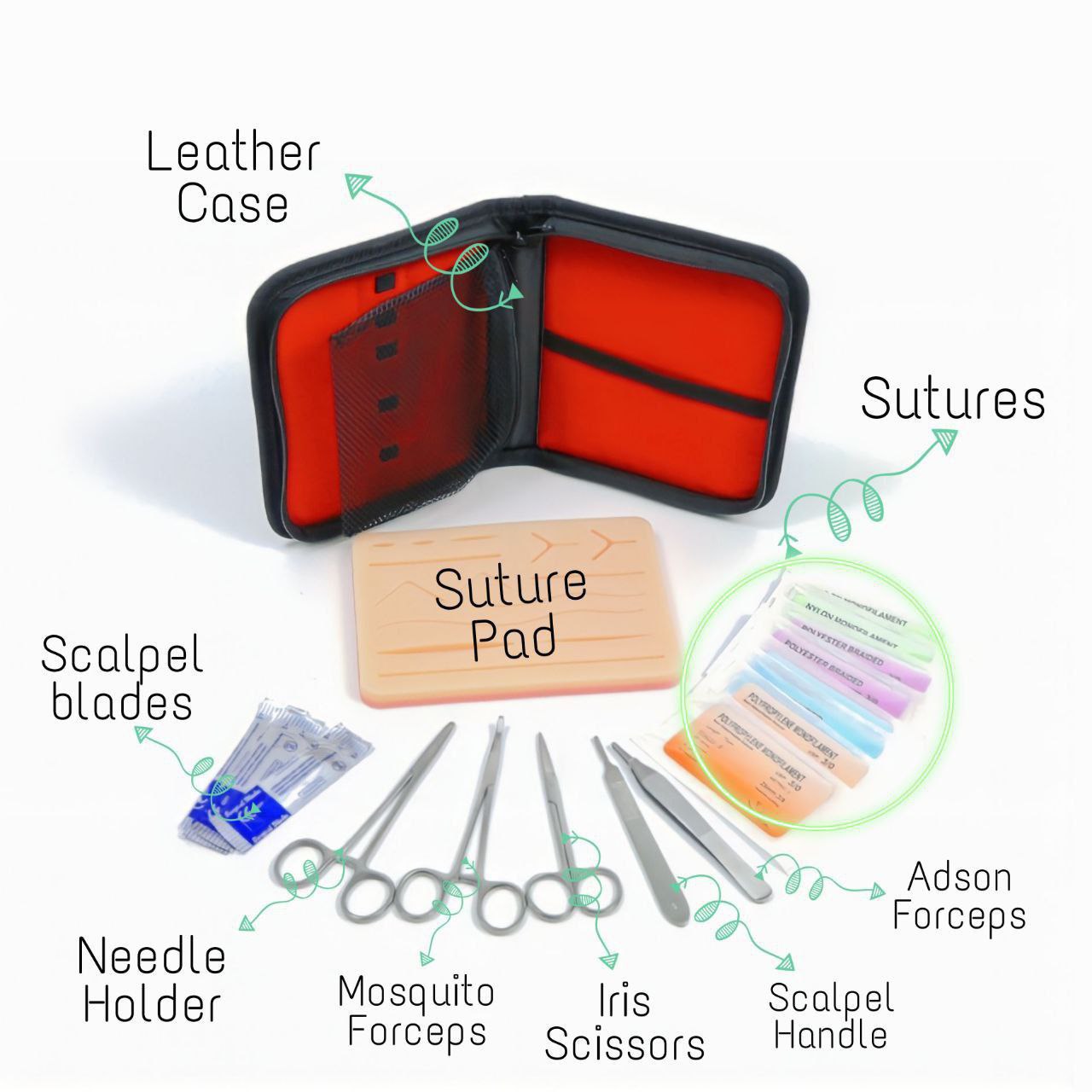 Medzon Surgical Suture Kit